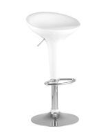 Стул барный Bomba (Бомба) белый фото Стул барный Bomba (Бомба) белый. Фото №1