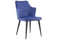 Стул Velen dark blue фото Стул Velen dark blue. Фото №1