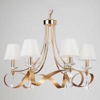 Подвесная люстра Eurosvet Adelia 60063/6 золото фото Подвесная люстра Eurosvet Adelia 60063/6 золото. Фото №1