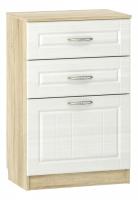 Тумба  Оливия НМ 040.45, Белое дерево, Дуб Сонома. Фото №1