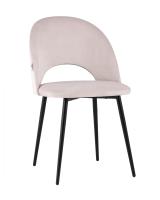 Стул Меган велюр светло-розовый. Фото №1