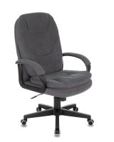 Кресло руководителя Бюрократ CH-868N Fabric серый Alfa 44 крестовина пластик. Фото №1