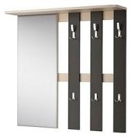 Лофт-2 СТЛ.117.03 Вешалка с зеркалом Дуб кремона/Венге фото Лофт-2 СТЛ.117.03 Вешалка с зеркалом Дуб кремона/Венге