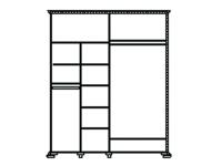 Шкаф-купе Лика ММ-137-01/02РБ. Фото №1