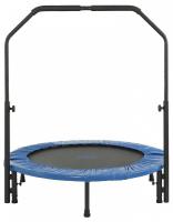 Батут ALH-120-blue, синий, черный фото Батут ALH-120-blue, синий, черный. Фото №1