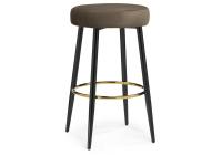 Барный стул Plato 1 dark brown фото Барный стул Plato 1 dark brown