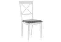 Стул деревянный Стул Shem white / light grey фото Стул деревянный Стул Shem white / light grey. Фото №1