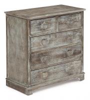 Комод с 5 ящиками  Secret De Maison AMOUR ( mod. HX16-004NS ) paulownia, мдф, 74x38x74см, Натуральный Антик Комод с 5 ящиками  Secret De Maison AMOUR ( mod. HX16-004NS ) paulownia, мдф, 74x38x74см, Натуральный Антик. Фото №1