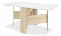 Стол-книжка Мечта 2, (1600х800х750) дуб сонома/белый
