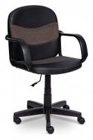 Компьютерное кресло BAGGI кож/зам/ткань, черный/бежевый, 36-6/12  id -