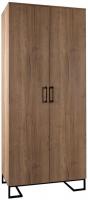 Шкаф двухстворчатый без зеркал Loft Дуб Табак