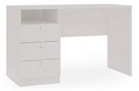 Гламур Стол белый/белый глянец. Фото №1