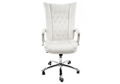 Компьютерное кресло Blant белое. Фото