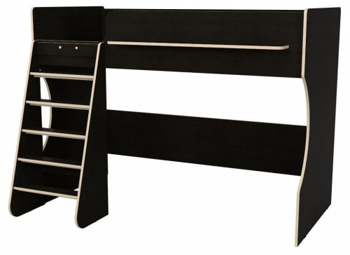 Кровать-чердак Р432 Капризун 1, древесина коричневая светлая дуб. Фото №3