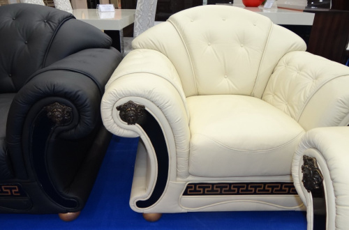 Кресло Versace белое. Фото №6