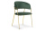 Стул Kamelia dark green / gold. Фото №2