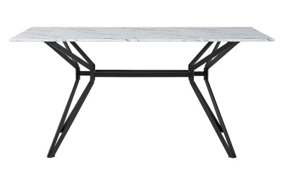 Стол MARBELLA FSD1943 белый мрамор фото Стол MARBELLA FSD1943 белый мрамор. Фото