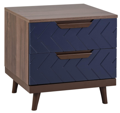 Стул Лоренс велюр синий фото Стул Лоренс велюр синий. Фото №2