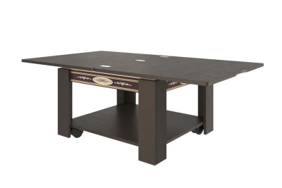 Стол журнальный Адам 1 Венге/дуб млечный фото Стол журнальный Адам 1 Венге/дуб млечный. Фото №2