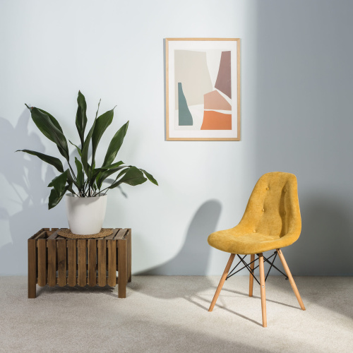 Стул Eames Жёлт/W. Фото №9