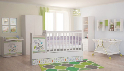 Комод пеленальный Polini Kids Simple 1580, белый фото Комод пеленальный Polini Kids Simple 1580, белый. Фото №5