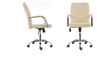 Стул Компьютерное кресло Nadir бежевое. Фото