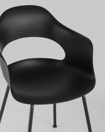 Стул Lady пластик черный. Фото №9