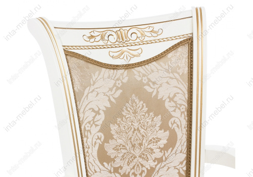 Стул деревянный Mariano молочное патина. Фото №6