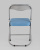 Стул складной ДЖОН металлик, голубой фото Стул складной ДЖОН металлик, голубой. Фото №6