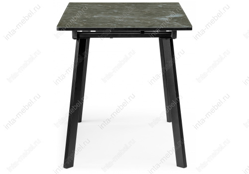 Стол деревянный Агни 110 королевский мрамор / черный матовый. Фото №5