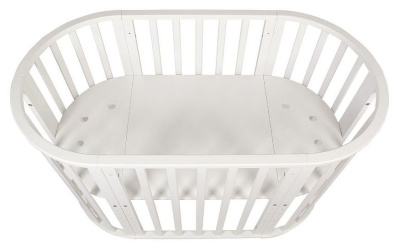 Кроватка Polini Kids Simple 911, белый фото Кроватка Polini Kids Simple 911, белый. Фото №4