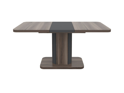 Стол раскладной А56 120/160x80 см вяз каменный/графит. Фото №5