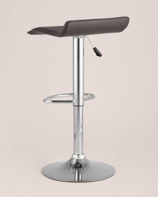 Стул барный Хай-Тек коричневый фото Стул барный Хай-Тек коричневый. Фото №5