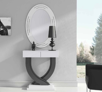 Консоль NORA 667 Blanco mate/Grafito фото Консоль NORA 667 Blanco mate/Grafito. Фото №2