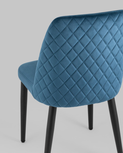 Стул Эмма велюр сине-зеленый. Фото №8