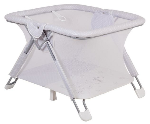 Манеж Polini Kids Comfort, серый. Фото №1