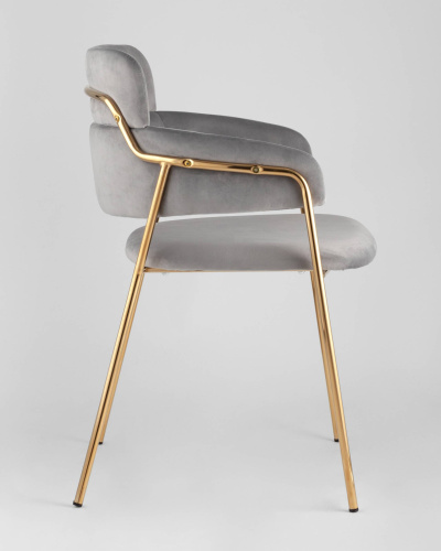 Стул Полин светло-серый. Фото №6