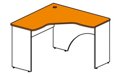 Стол угловой Силуэт фото Стол угловой Силуэт. Фото №2