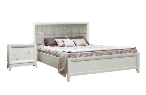 Кровать Сабрина ММ-302-02/18Б (альба). Фото №1