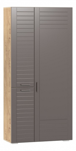 Шкаф для одежды Livorno НМ 013.36 Софт Графит, Дуб Бунратти. Фото №1