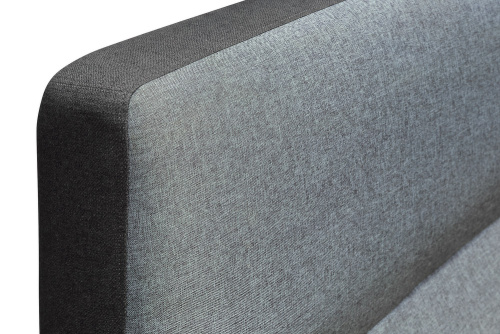 Кровать с ортопедическим основанием и ящиком Сканди 1.6 Грей. Фото №6