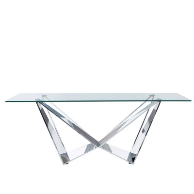Стол T102C прозрачный фото Стол T102C прозрачный. Фото