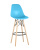 Стул DSW барный бирюзовый. Фото №2