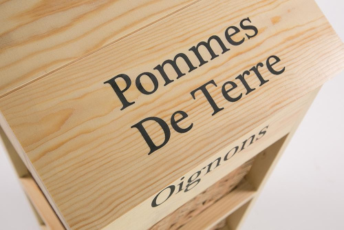 Тумба Legumes PE-09 с 3-мя корзинами и ящиком. Фото №4