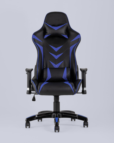 Кресло игровое TopChairs Corvette синее. Фото №5