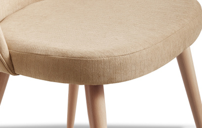 Стул DC373 light beige (бежевый светлый). Фото №3