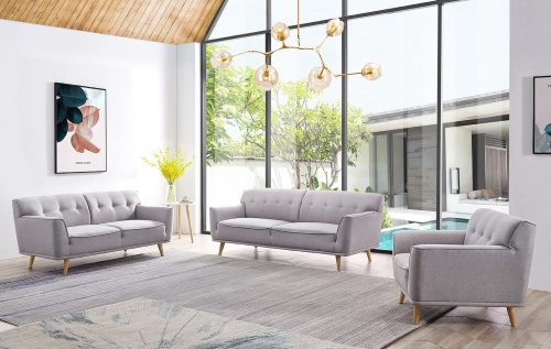 Диван Florena 5281 (2-х местный) серый (gray). Фото №11