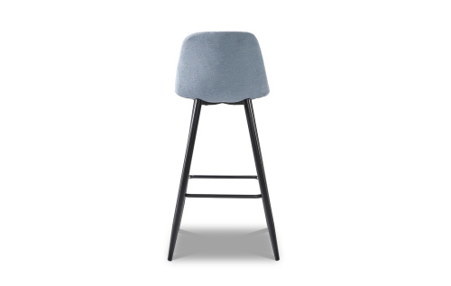 Барный стул 350B голубой/черный. Фото №8