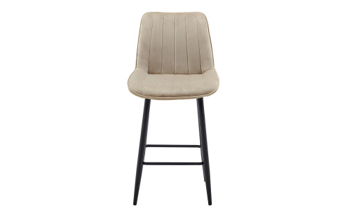 Стул полубарный CG1953B бежевый UF910-01. Фото №6