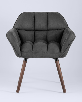 Кресло Брайан темно-серое. Фото